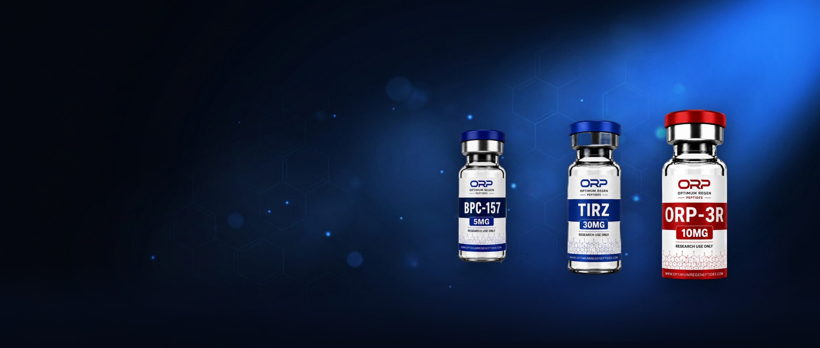 Optimum ReGen Peptides β high-purity research peptides, third-party tested and compounded in the USA